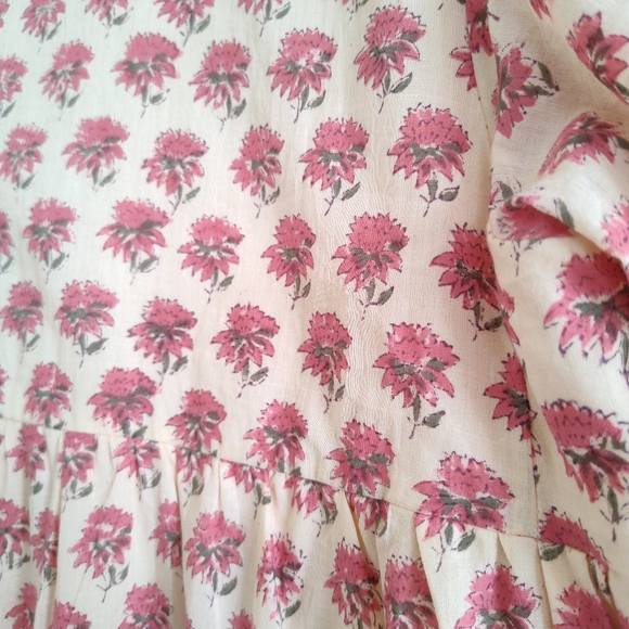 EMERSON FRY India Collection Alma Organic Isla Dress size M/L - Picture 12 of 13